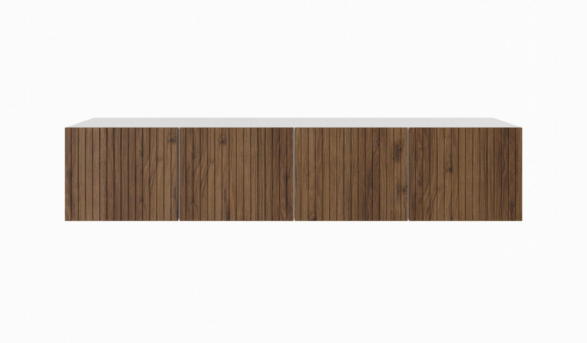 TV-SCHRANK MIO - Wildeiche/Weiß, Holzwerkstoff (200/41/40cm) - Meblini
