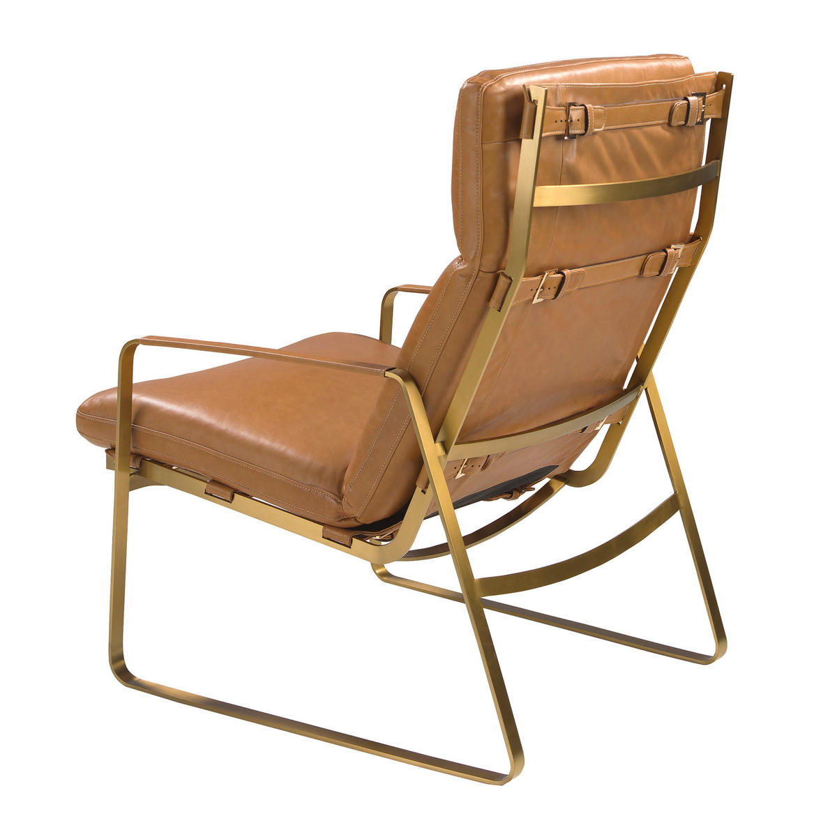 SESSEL Kamel Gold 69/89/101 - Braun, Leder (69/101/89cm) - ANGEL CERDA