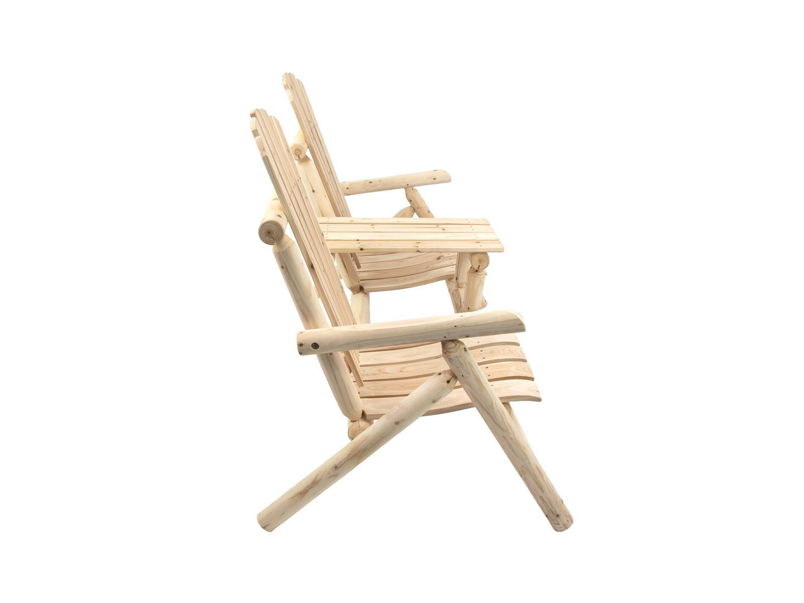 GARTENBANK Timber Tannenholz FSC 100 für 2 Personen - Naturfarben, Kunststoff (80/175/120cm) - Green Spirit