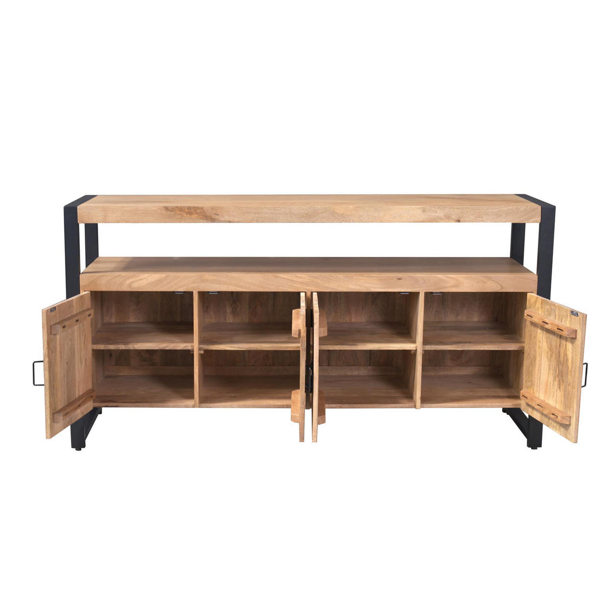 SIDEBOARD Britt Braun 45/175/90 cm - Braun, Holz (175/90/45cm) - Starfurn