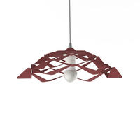 HÄNGELEUCHTE Migra - Rot, Metall (40/40/13cm) - Lumicom