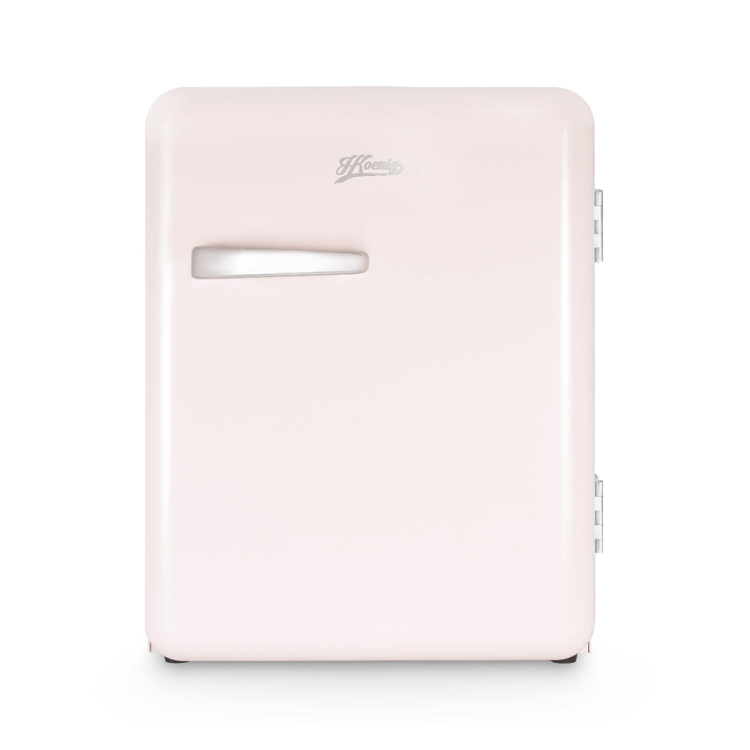 MINI-KÜHLSCHRANK TOAD6, Pastellrosa, 31L - Rosa, Metall (42/54/48cm) - HKoenig