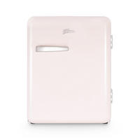 MINI-KÜHLSCHRANK TOAD6, Pastellrosa, 31L - Rosa, Metall (42/54/48cm) - HKoenig
