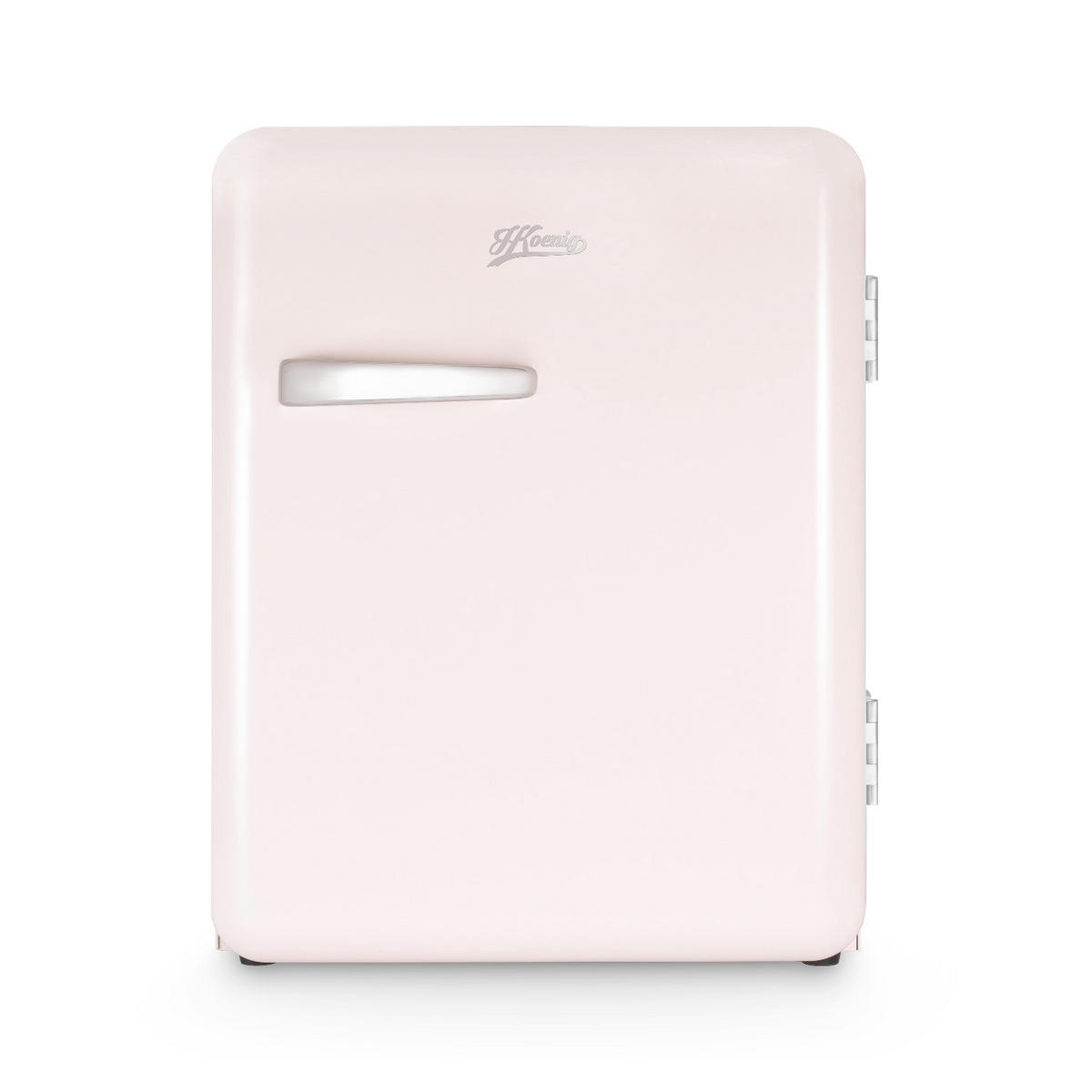 MINI-KÜHLSCHRANK TOAD6, Pastellrosa, 31L - Rosa, Metall (42/54/48cm) - HKoenig
