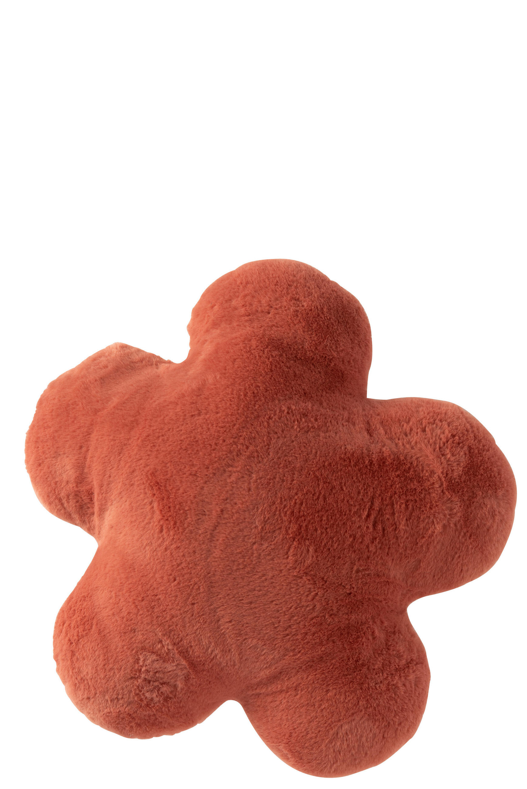 KISSEN BLUME Braun - Braun, Textil (40/40cm) - J-Line
