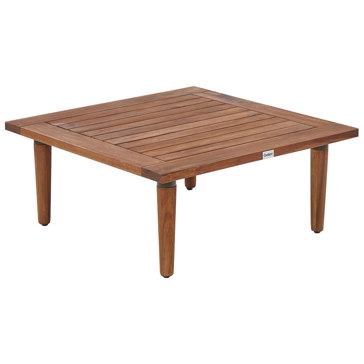 2-SITZER LOUNGE SET zertifiziertes Akazienholz Olivgrün Frascati - Olivgrün, Holz - Beliani