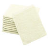 WASCHHANDSCHUH, 10er-Set, 16x21 cm, 100% Baumwolle, Weiß - Beige, Textil (16/21cm) - Zollner