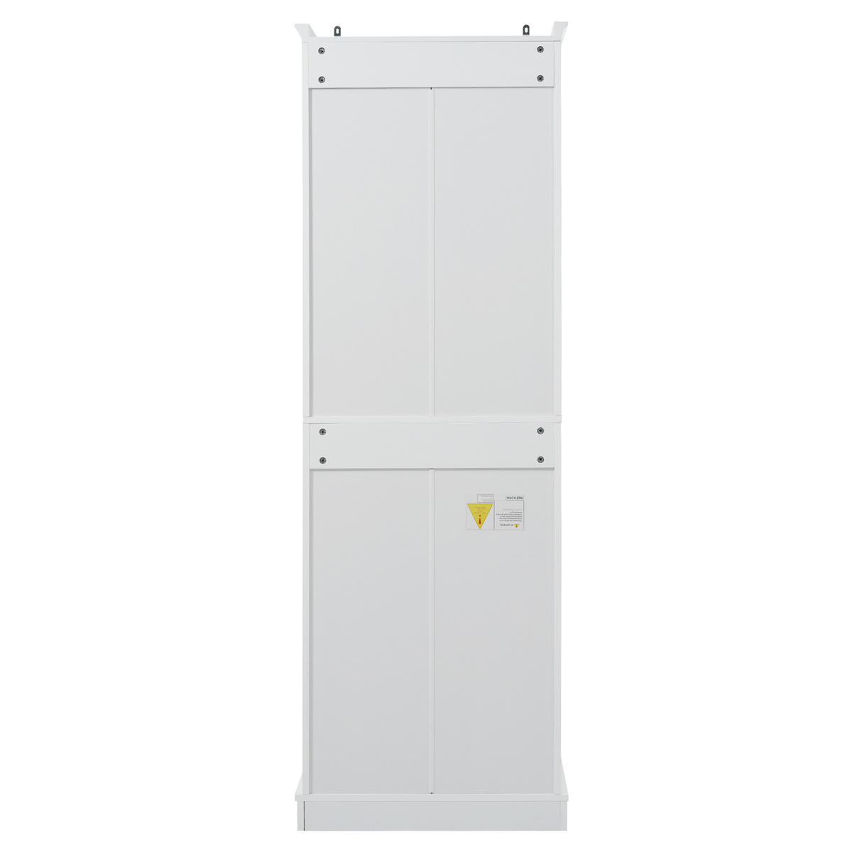 BUFFET Badschrank mit 3 Schubladen & Einlegeboden, Weiß, Einheitsgröße / MDF - Weiß, Holzwerkstoff (60/180/40cm) - EVRYAE