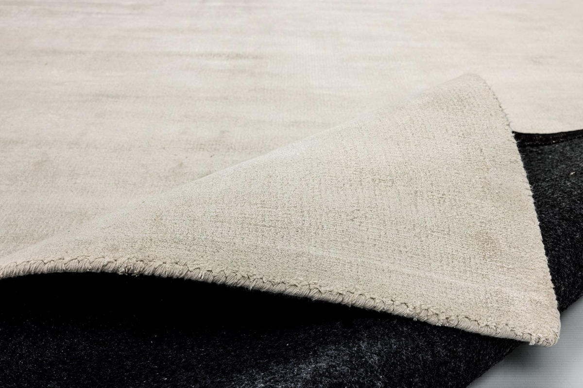 VISKOSETEPPICH Star 190x290 cm - Creme, Textil (190/290cm) - THEKO