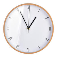 WANDUHR Ramsey Weiß 30/4/30 cm Kunstoff - Weiß, Kunststoff (30/30/4cm) - Mondex