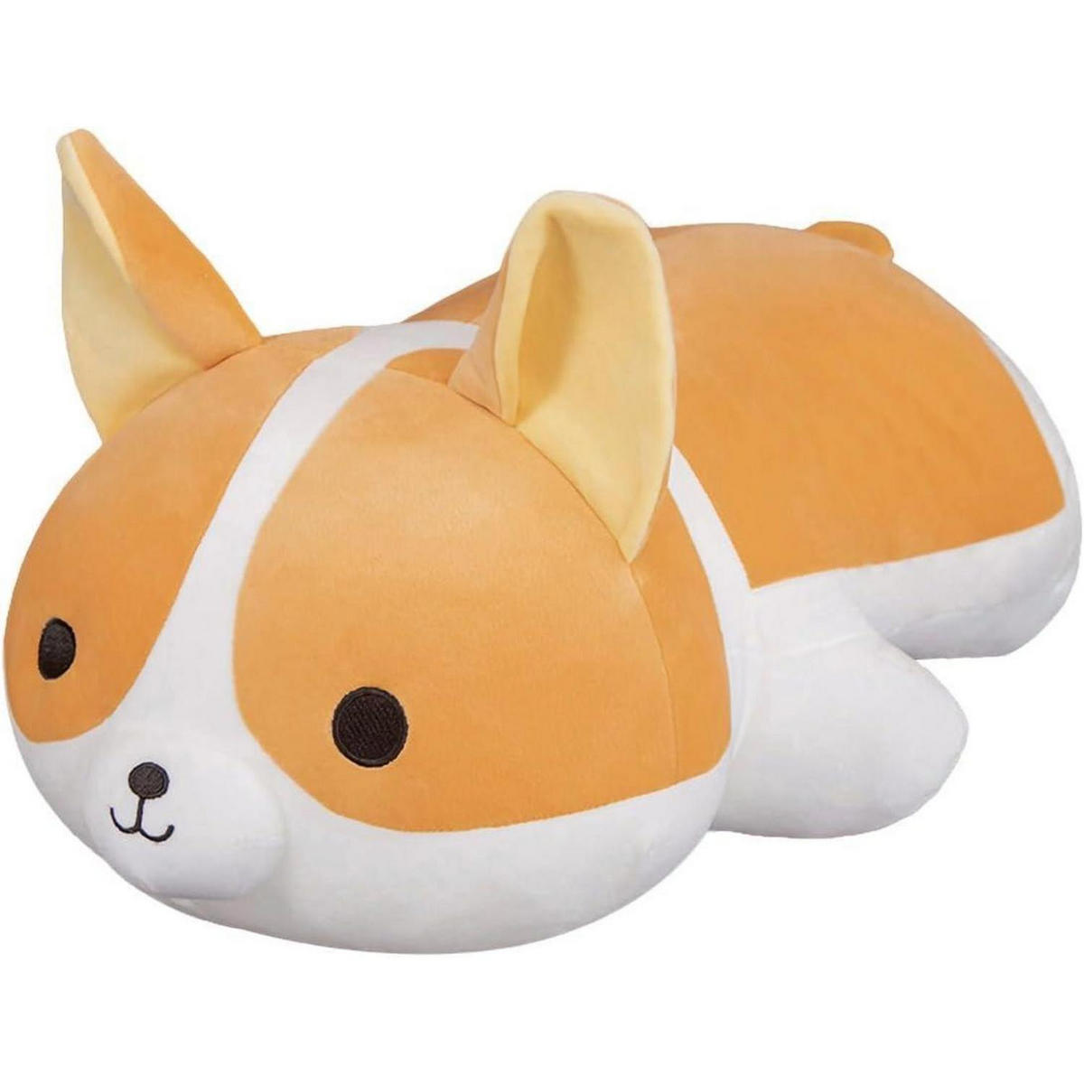 PLÜSCHKISSEN Corgi Hund 60 cm - Braun, Textil (10.2/12.7cm)