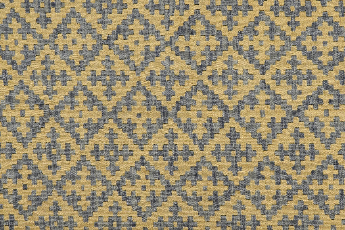 KELIM-TEPPICH handgewebt Gashgai Gelb 234/165 cm Schurwolle - Gelb, Textil (165/234cm) - Looma