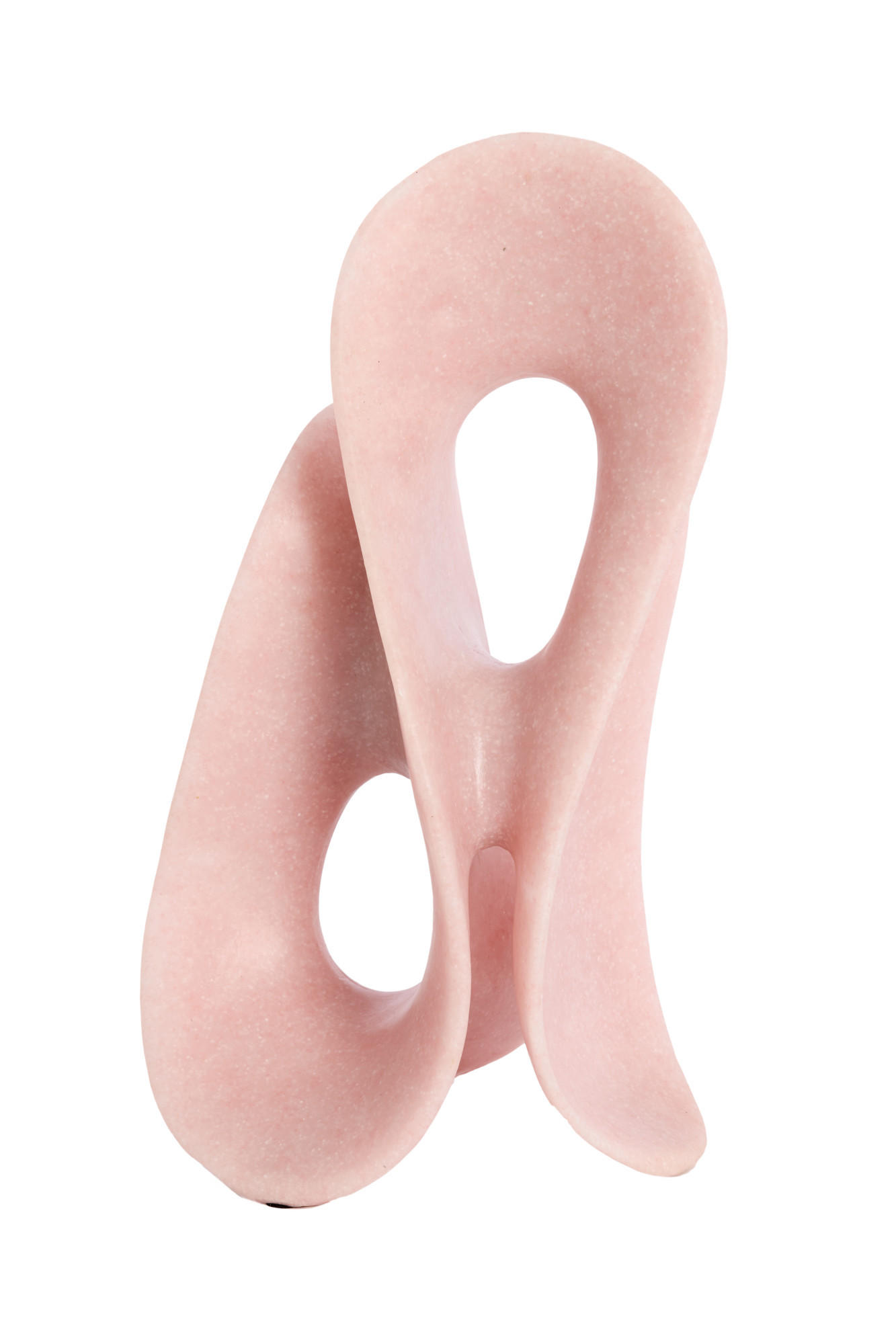 ORNAMENT Zazina Rosa 20,5/19/39 cm - Pink, Kunststoff (19/39/20.5cm) - Light & Living