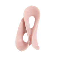 ORNAMENT Zazina Rosa 20,5/19/39 cm - Pink, Kunststoff (19/39/20.5cm) - Light & Living
