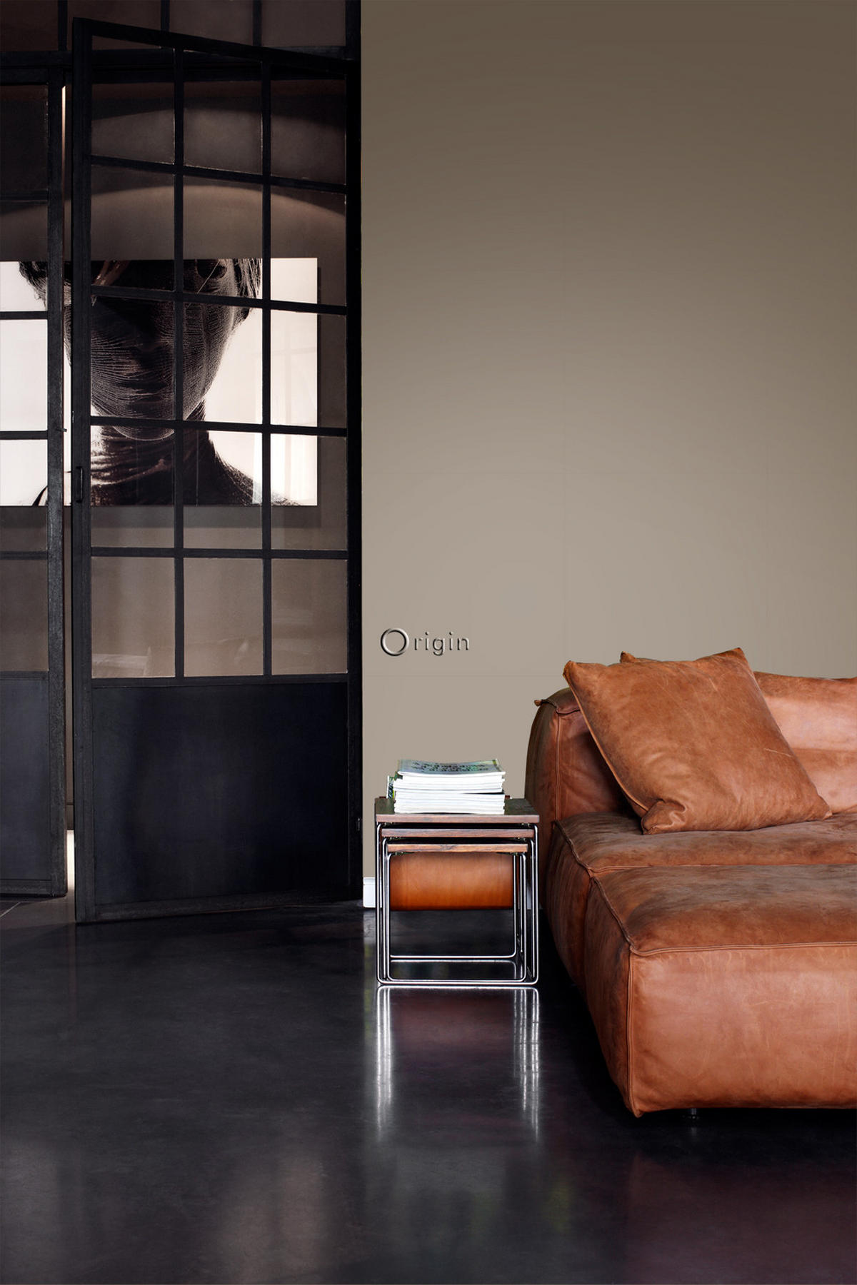 TAPETE Uni 53 cm x 10.05 m - Gelb, Papier (53/1000cm) - Origin Wallcoverings