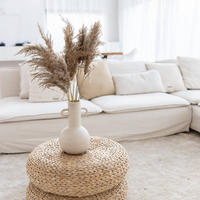 TROCKENBLUMEN Pampasgras Shorty 1/2 Bund - Naturfarben, Naturmaterialien (70cm) - Lykke & You