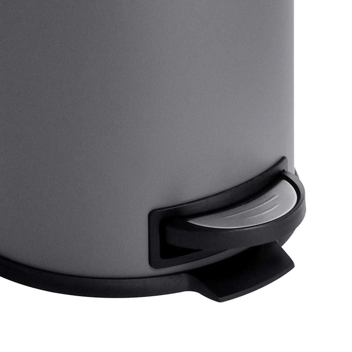 MÜLLEIMER T20 - Grau, Metall (31/44/31cm) - SVITA