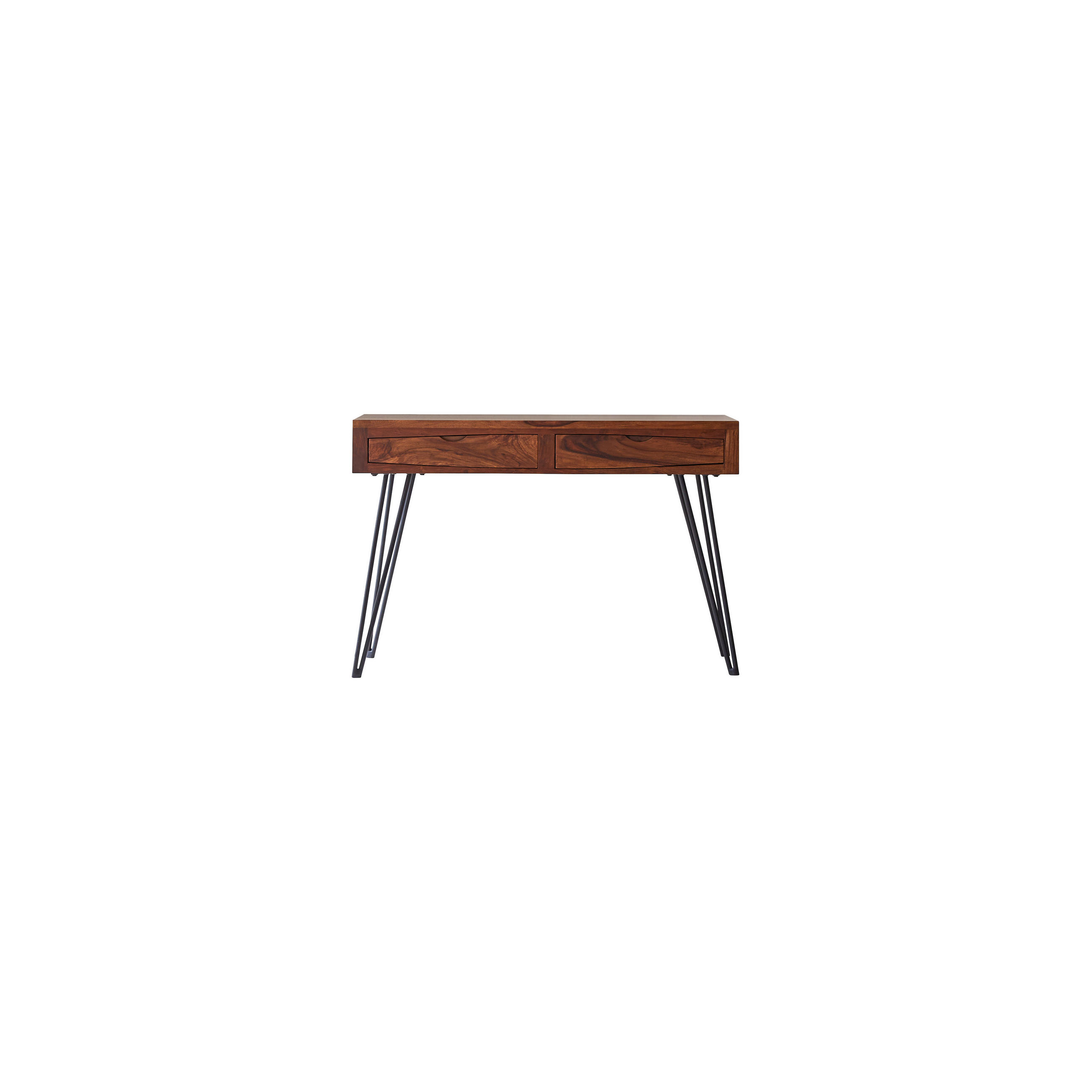 KONSOLENTISCH Bonnie Braun aus Palisander - Braun, Holz (40/120/80cm) - Tikamoon