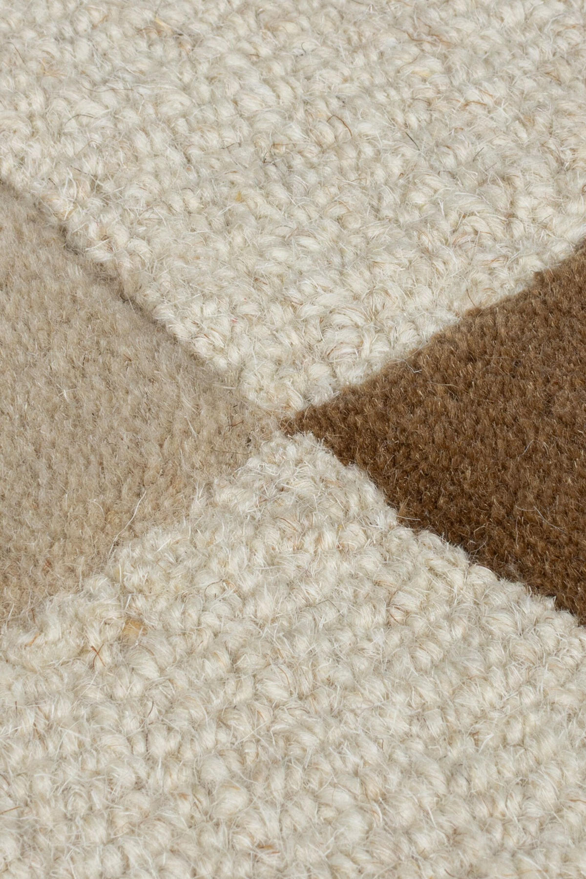 TEPPICH aus Wolle AIRE in Natur, abstrakt, 200 x 290 cm - Beige, Textil (200/290cm) - KADIMA DESIGN