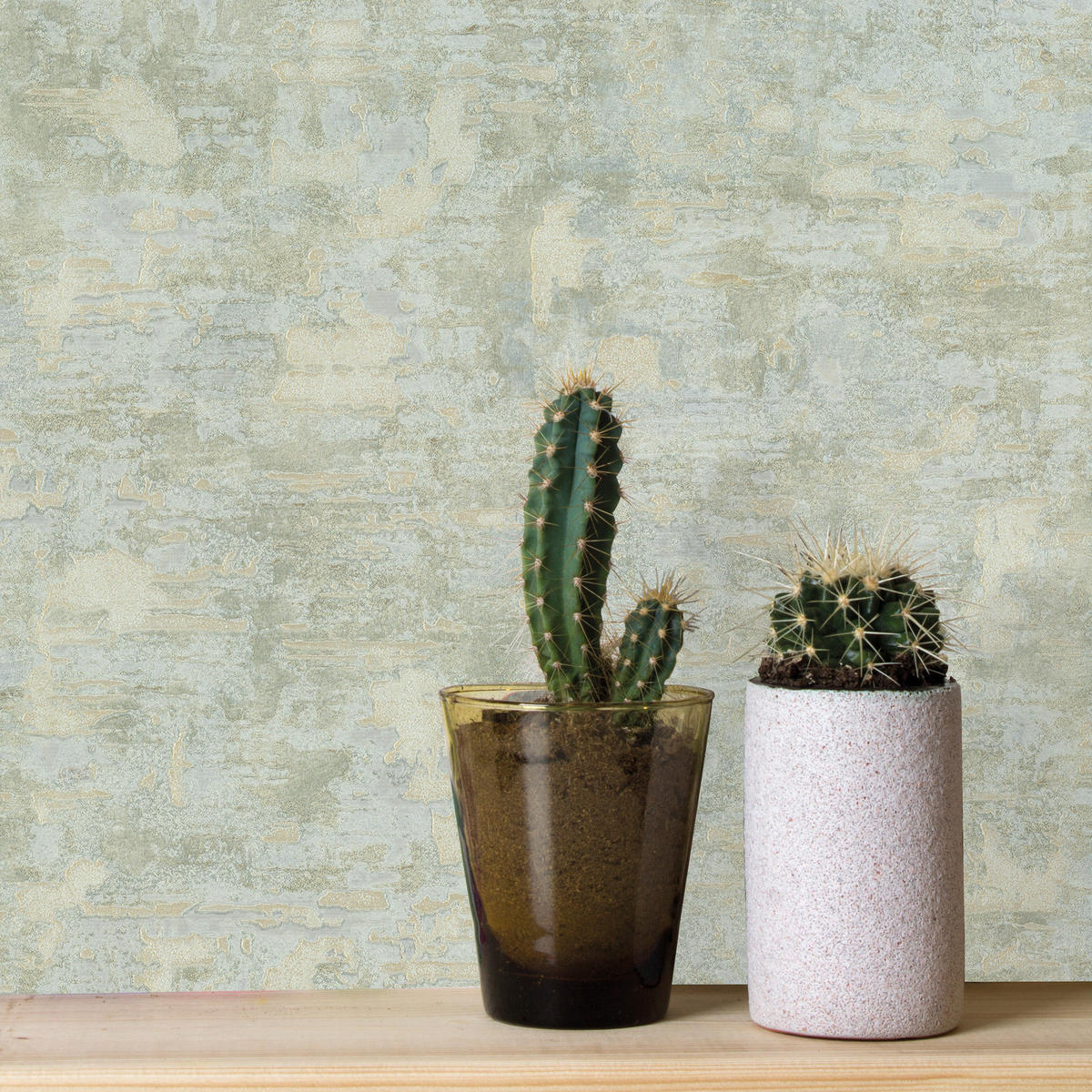 VLIESTAPETE Metall - Champagner/Beige, Papier/Kunststoff (52/1000cm) - Easy Decor