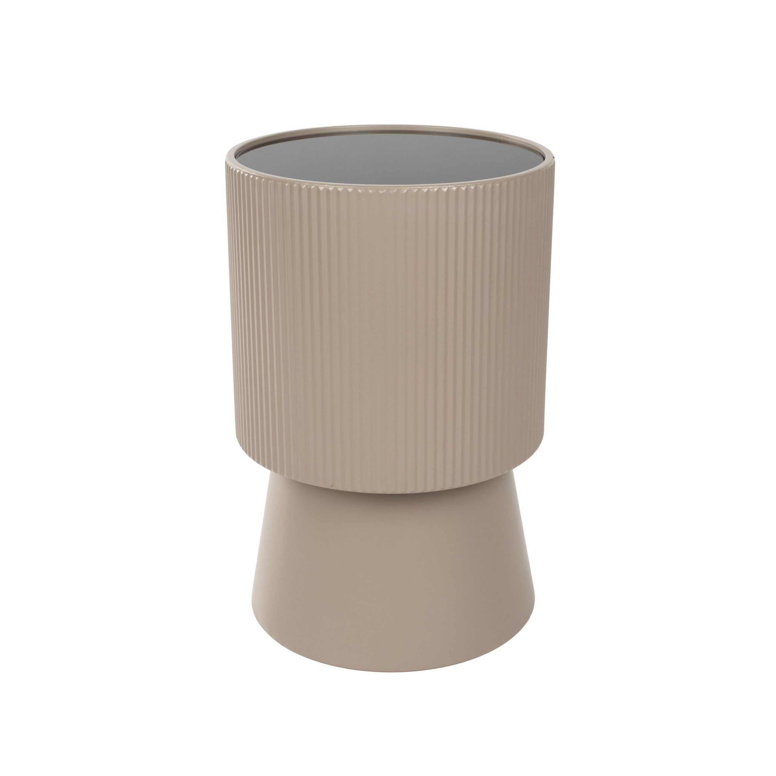 BEISTELLTISCH Brian Beige - Beige, Metall (33/33/50cm) - Housecraft Living