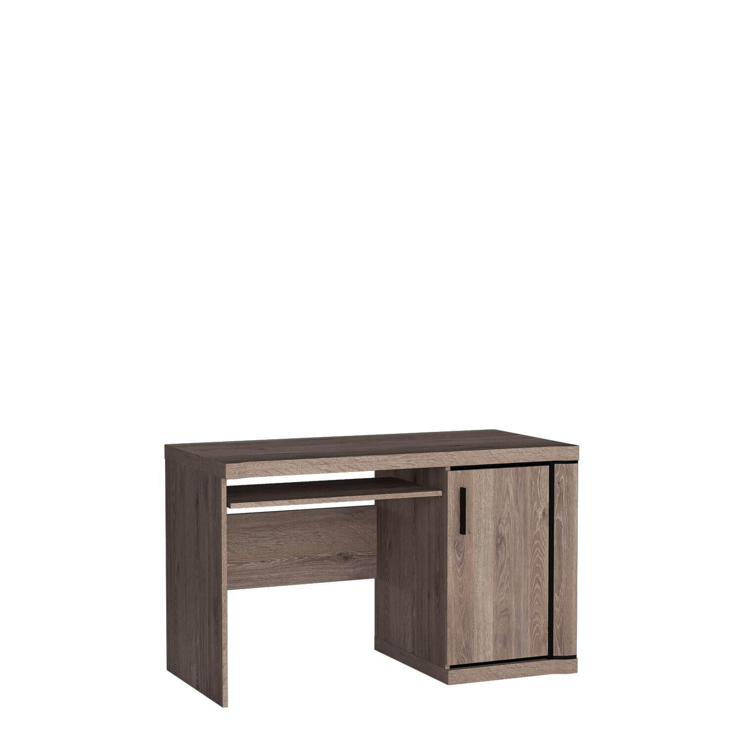 SCHREIBTISCH Dallas D-13 Trüffeleiche - Trüffeleichefarben, Holzwerkstoff (61/126/77cm)