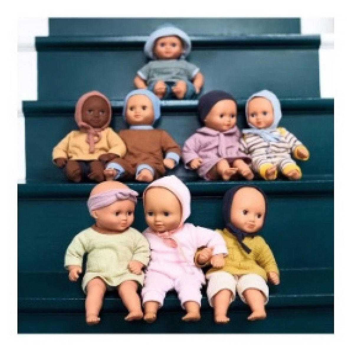BABYPUPPE Pomea Baby-Kamillenpuppe - Beige, Kunststoff (34/10/20cm) - Djeco