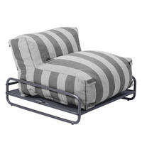 LOUNGESESSEL, Grau - Grau, Textil (97/77/97cm) - Oviala