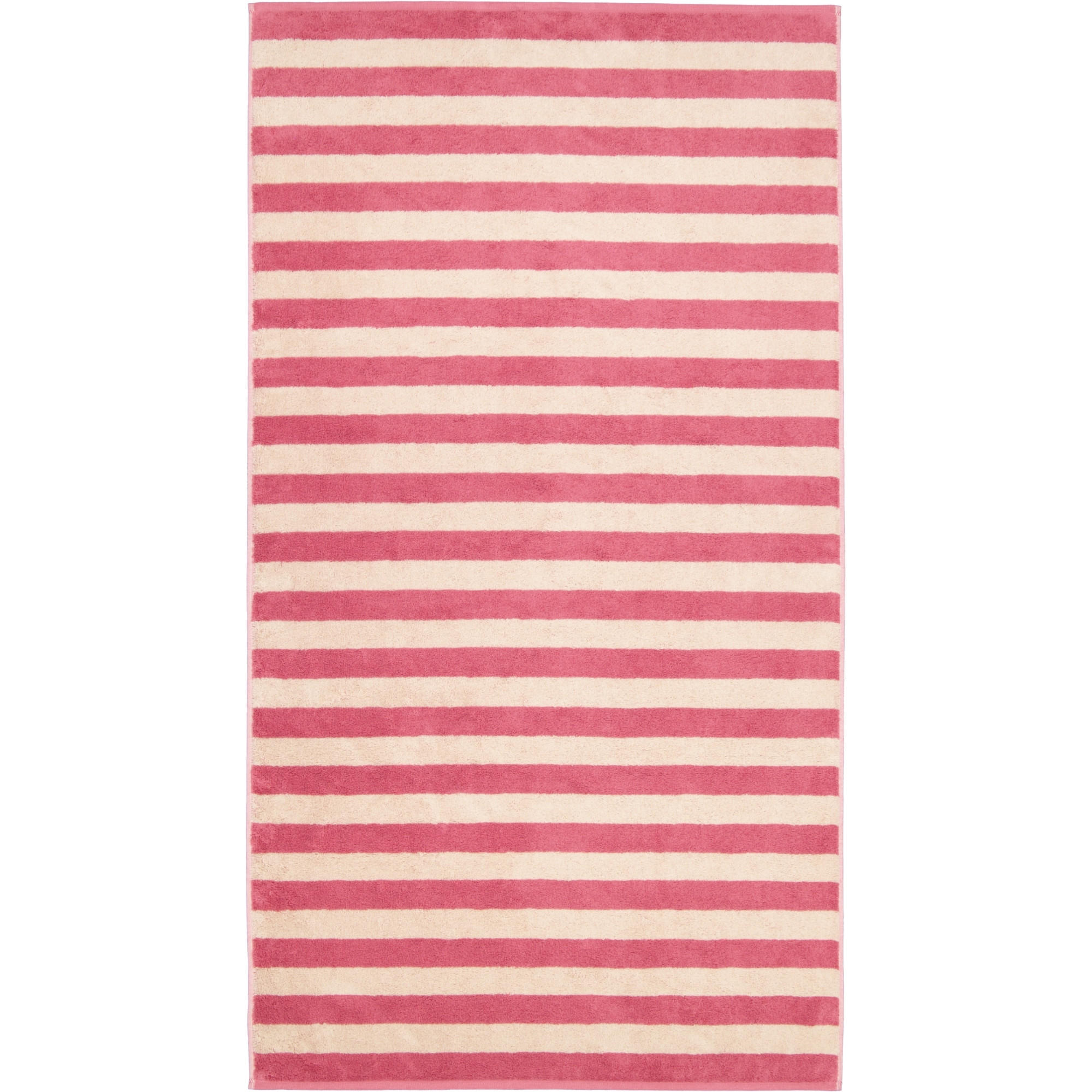 DUSCHTUCH LINES BLOCKSTREIFEN 6256 BEERE - 23 - Rosa, Textil (80/150cm) - Cawoe