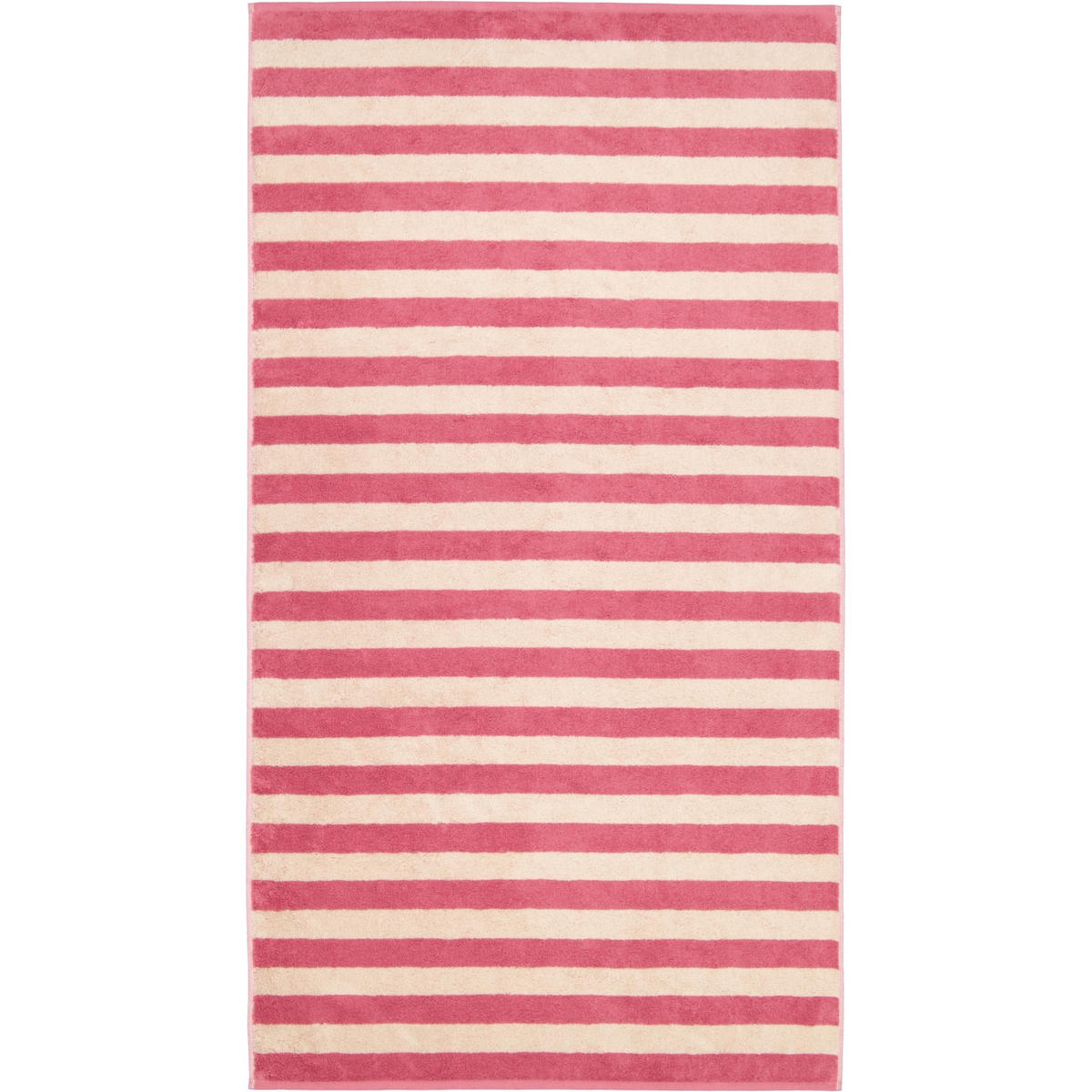 DUSCHTUCH LINES BLOCKSTREIFEN 6256 BEERE - 23 - Rosa, Textil (80/150cm) - Cawoe