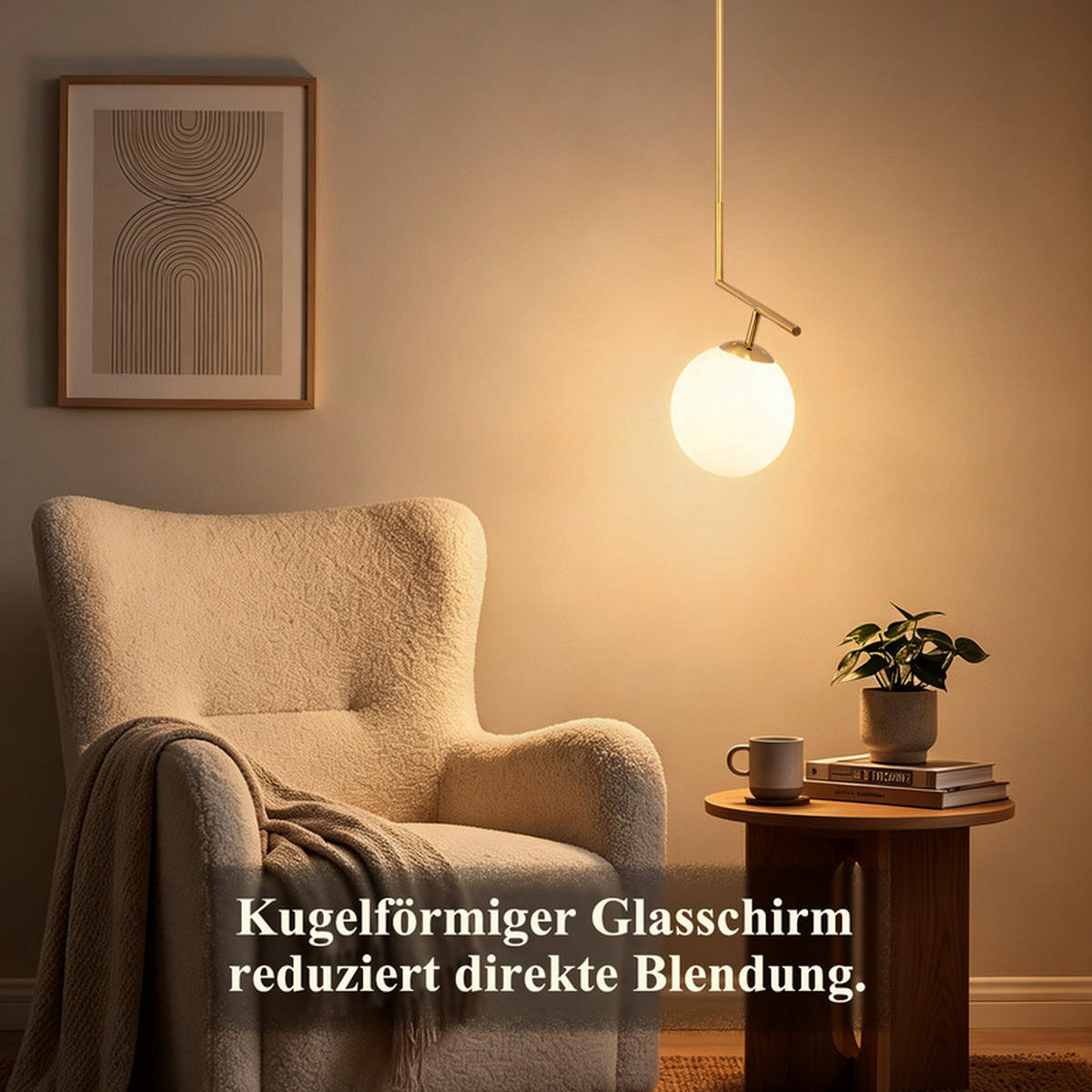 PENDELLEUCHTE Flöha II 25x15x90cm - Goldfarben, Metall (25/15/90cm) - Nettlife