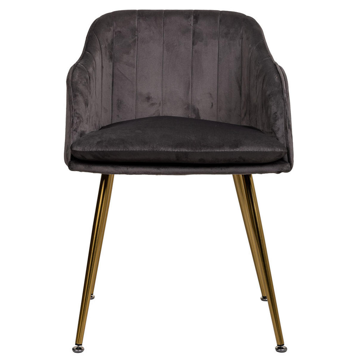 STUHL aus Holz, grau, 55x56x48cm - Grau, Textil (55/78/56cm) - Wanderlust