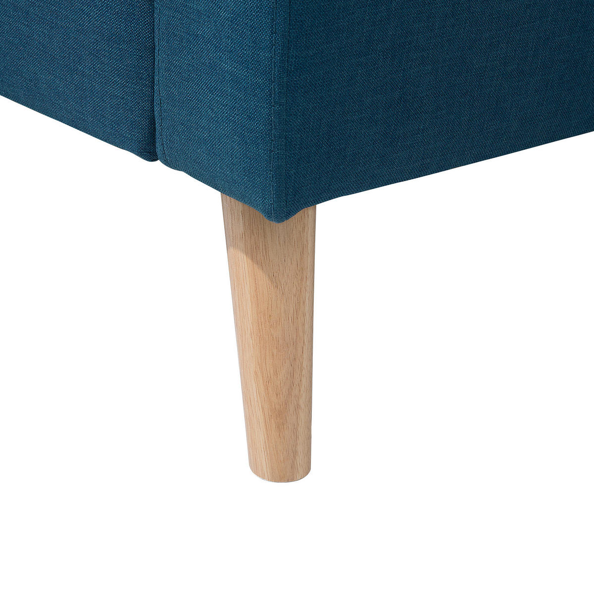 2-SITZER-SOFA Polyester Blau Kalmar - Hellblau, Textil (182/88/74cm) - Beliani
