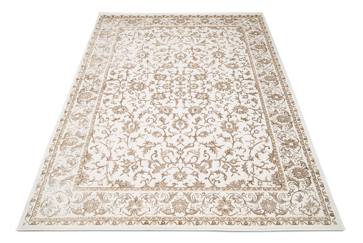 TEPPICH HERA Creme Beige 80/150 cm - Beige/Creme, Textil (80/150cm) - Tapiso