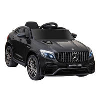 ELEKTROAUTO Mercedes-Benz Schwarz - Schwarz, Kunststoff (55/115/70cm) - Jamb