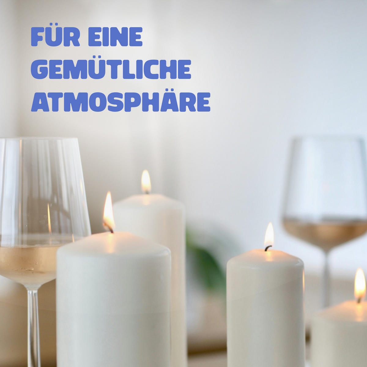 STUMPENKERZEN 4er Pack "Dunkelblau", Größe Ø7cm x Höhe: 8 cm - Dunkelblau, Naturmaterialien (7/8cm) - Bestlivings