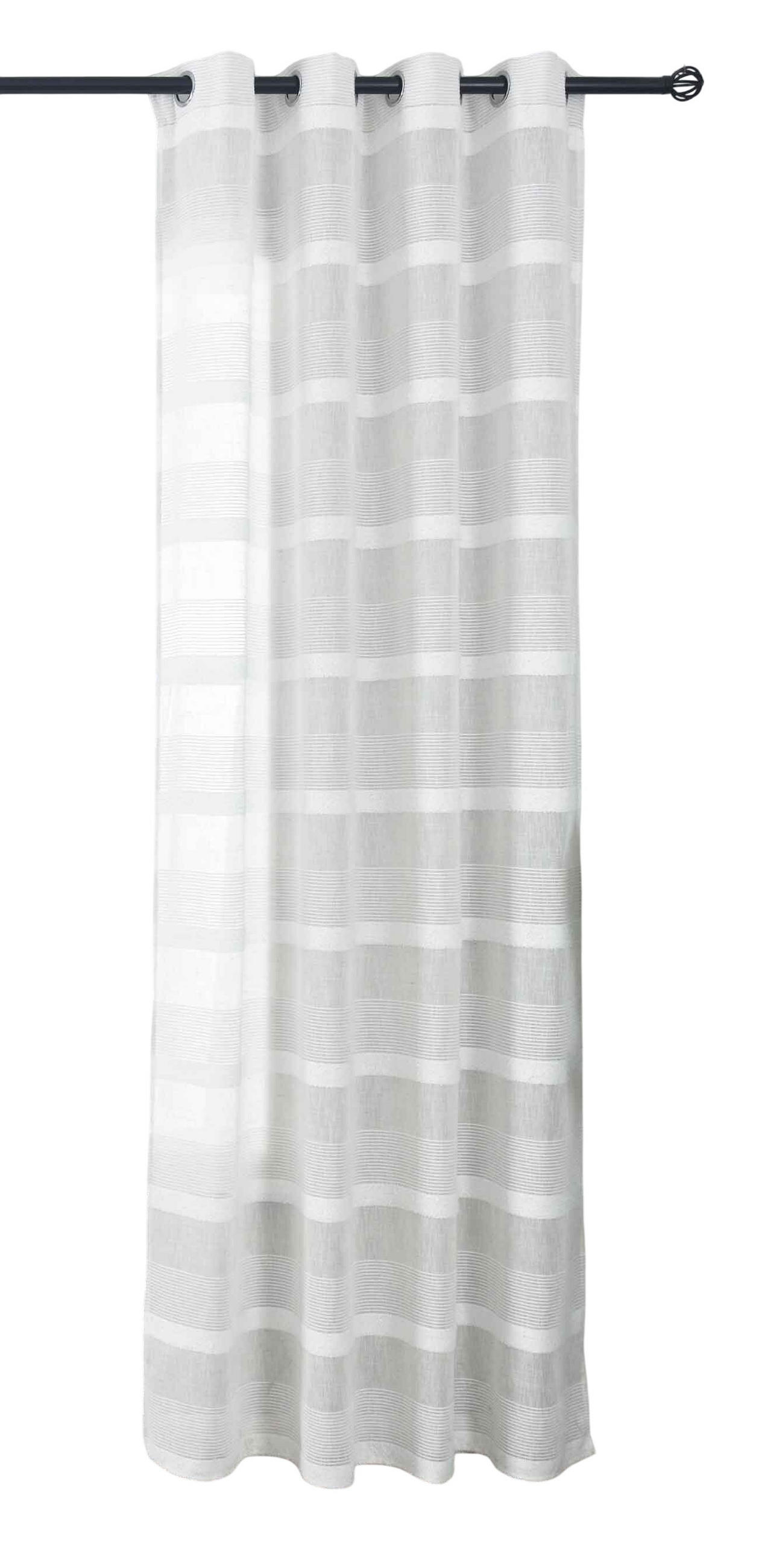 VORHANG »Halle« HxB 245x140 cm Natur - Naturfarben, Textil (140/245cm) - Gardinenbox