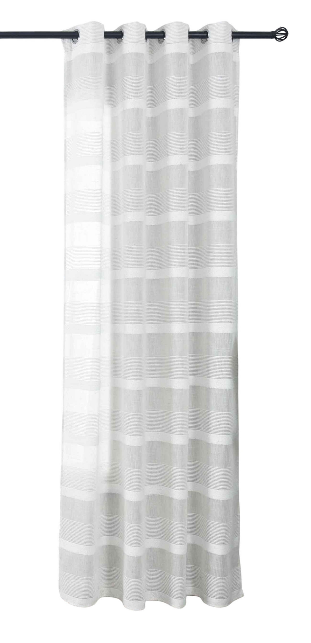 VORHANG »Halle« HxB 245x140 cm Natur - Naturfarben, Textil (140/245cm) - Gardinenbox