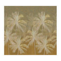 FOTOTAPETE Vintage-Palme ocker - Gelb, Papier/Kunststoff (300/280cm) - Art for the Home