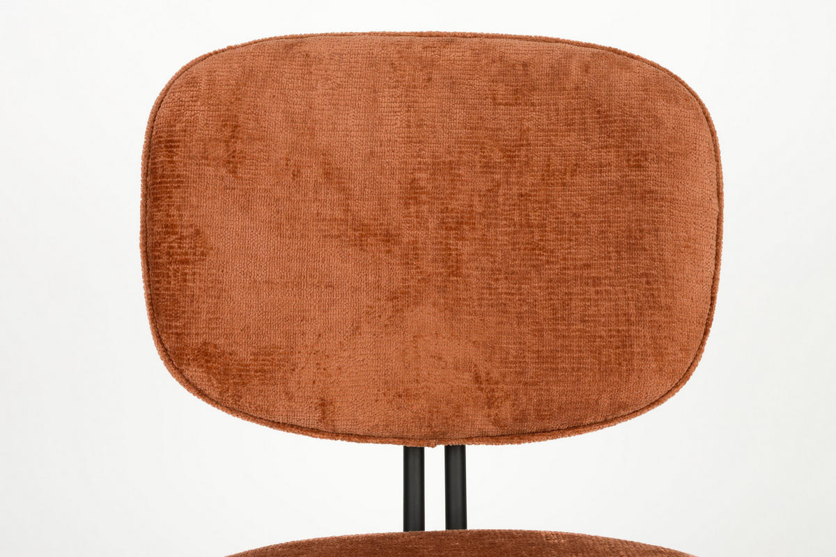 ESSZIMMERSTUHL Bouton - Rot - 59/50/78 cm - 2er-Set - Rot, Textil (50/78/59cm)