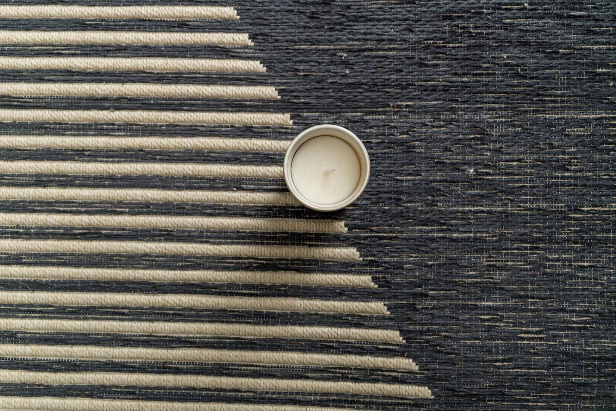 TEPPICH Design für Innen und Außen blau - Blau, Textil (191/290cm) - AFK Living