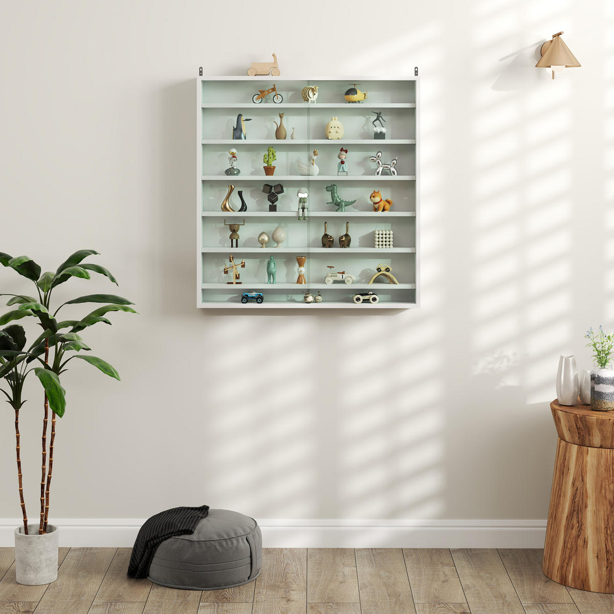 BÜCHERREGAL 80/9,5/83 cm weiß - Weiß, Karton (80/83/9.5cm)