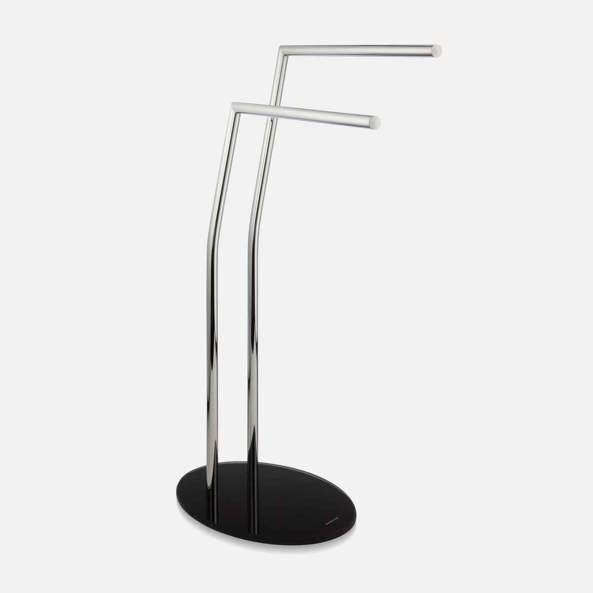 HANDTUCHHALTER STAND - Schwarz, Glas (23/82/50cm) - MÖVE