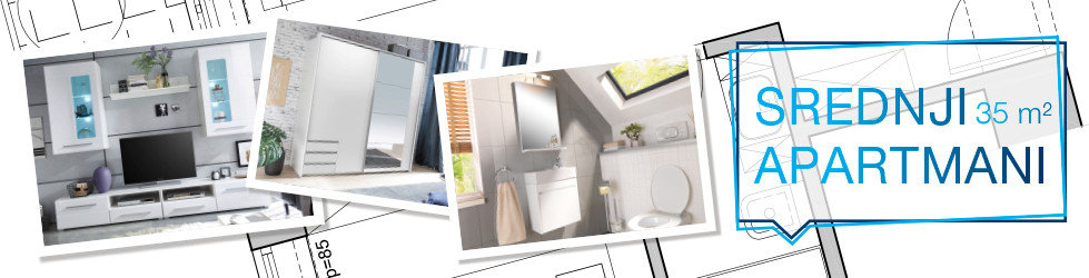 namještj za srednji apartman