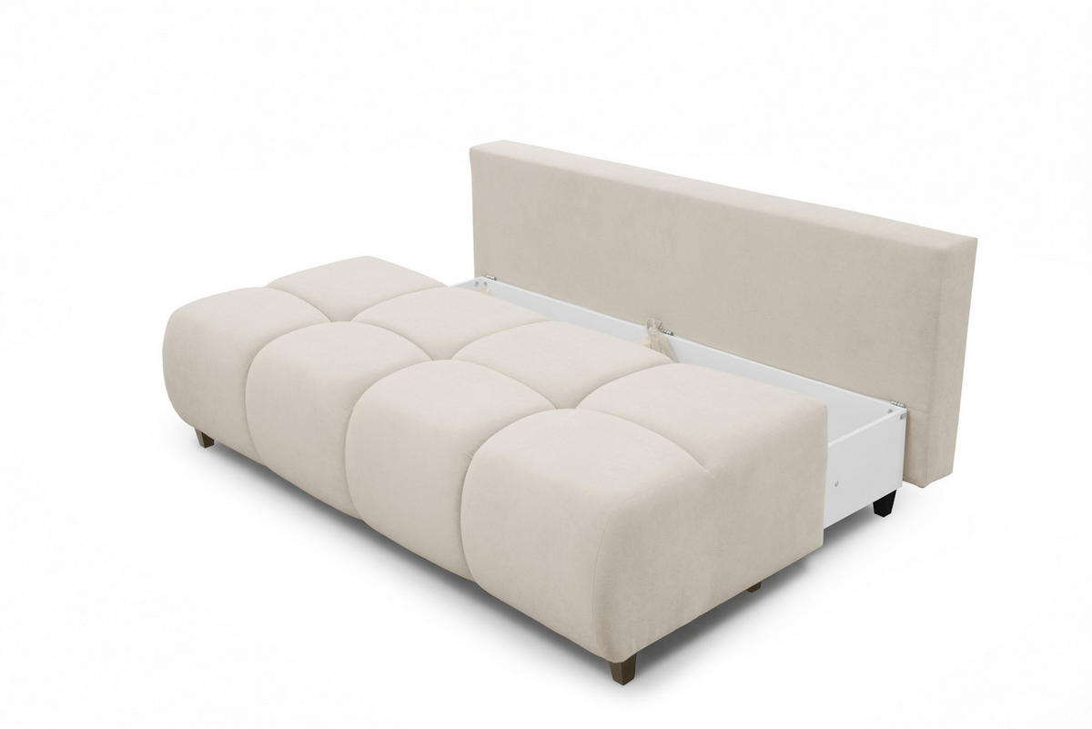 SOFA 196 cm in Beige - Beige, Textil (196/79/100cm) - Home Collective