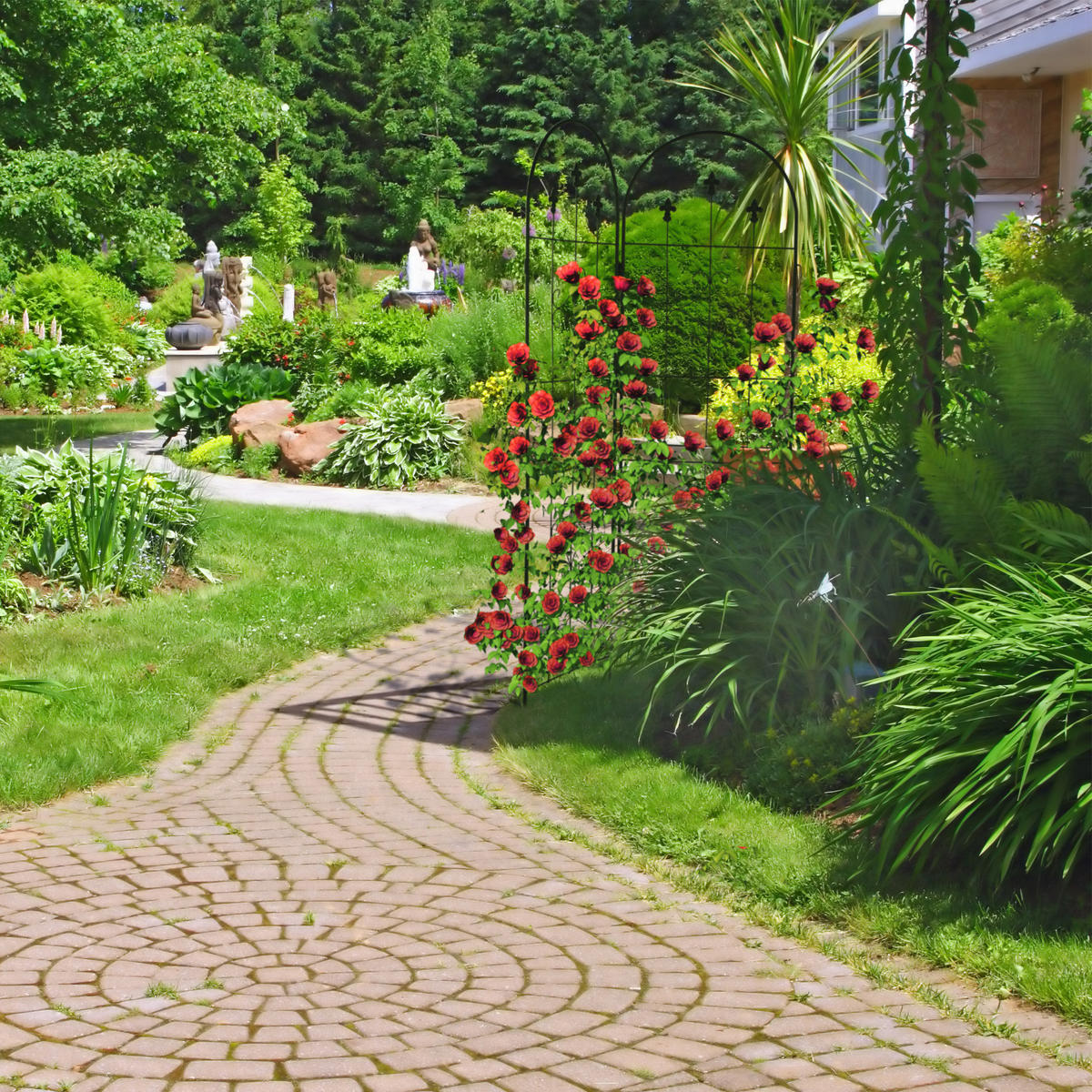 2XRANKGITTER - Schwarz, Metall (50/180/1cm) - Relaxdays