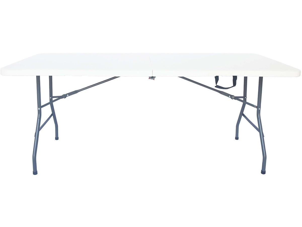 GARTENTISCH foldy weiss - Weiß, Kunststoff/Metall (74/181/74cm) - Habitat Garten