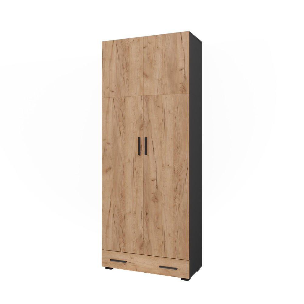 Anthrazit, Holzwerkstoff (80/201.2/37cm) - Vicco