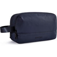 KULTURTASCHE Herren Wasserabweisend Blau - Dunkelblau, Kunststoff (8.9/16/25.9cm)