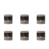 DUFTKERZE ZART - Dunkelgrau - 64 Std. - 6er set - Greige, Paraffin (10/10cm) - J-Line
